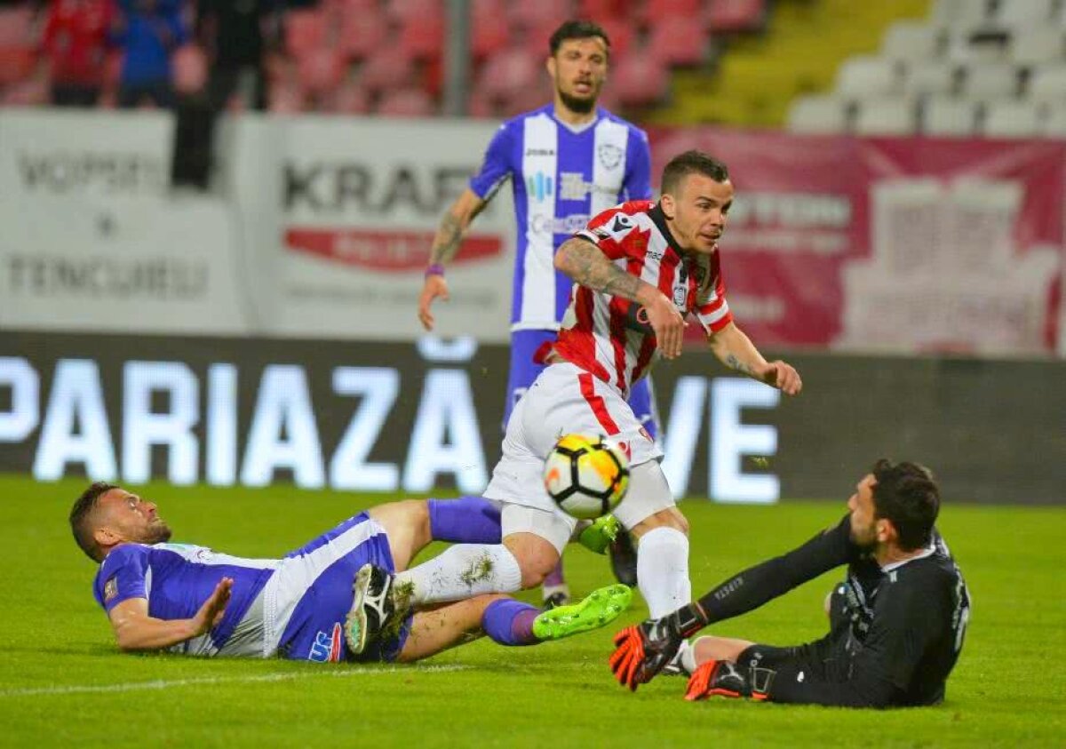 VIDEO+FOTO Omul meciului: Bârleanu! Dinamo o bate pe ACS Poli Timișoara după o gravă eroare a tușierului bucureștean