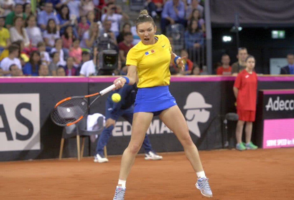 FED CUP // VIDEO + FOTO România - Elveția 2-0 » Victorii senzaționale pentru Halep și Begu în Cupa Fed! Totul despre meciuri AICI