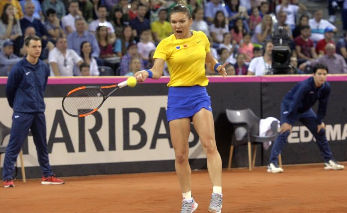 FED CUP // VIDEO + FOTO România - Elveția 2-0 » Victorii senzaționale pentru Halep și Begu în Cupa Fed! Totul despre meciuri AICI