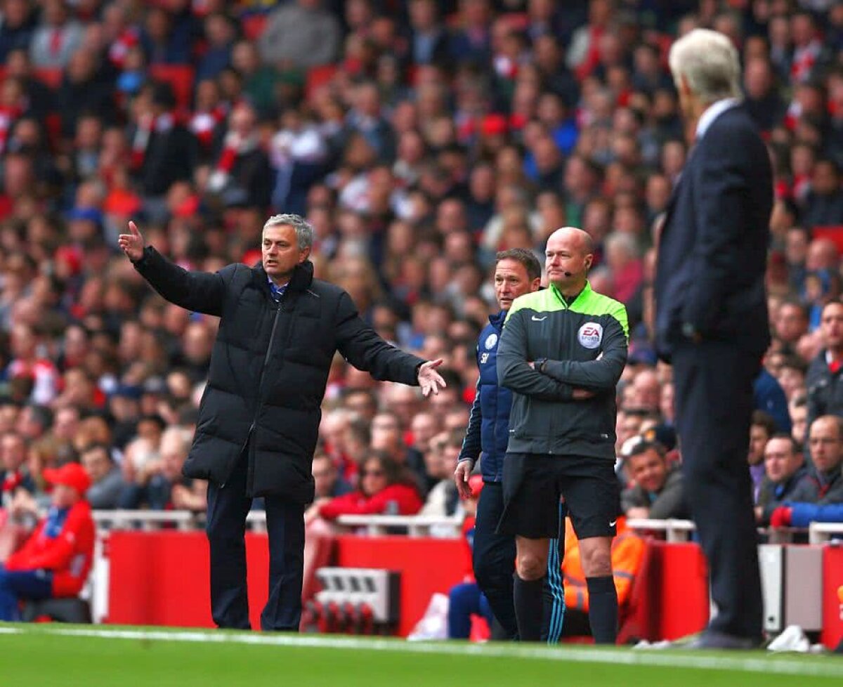 FOTO Jose Mourinho a comentat plecarea lui Arsene Wenger de la Arsenal: "Sper să nu se retragă definitiv din fotbal"