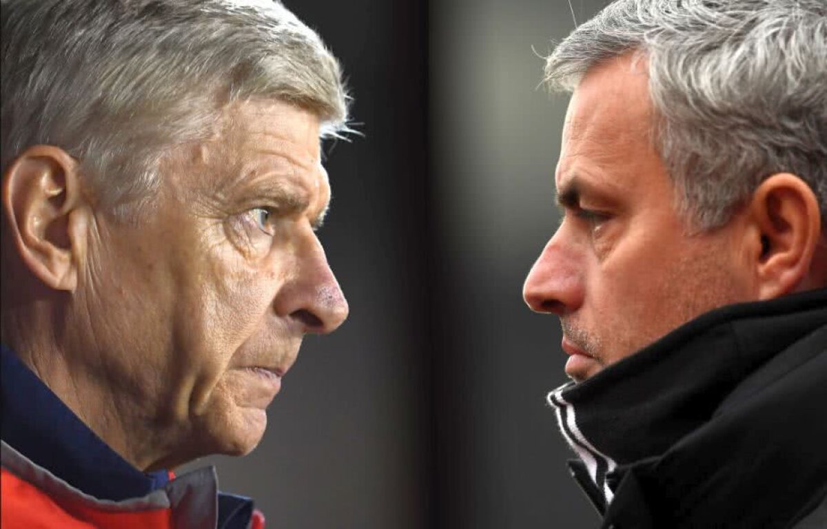 FOTO Jose Mourinho a comentat plecarea lui Arsene Wenger de la Arsenal: "Sper să nu se retragă definitiv din fotbal"