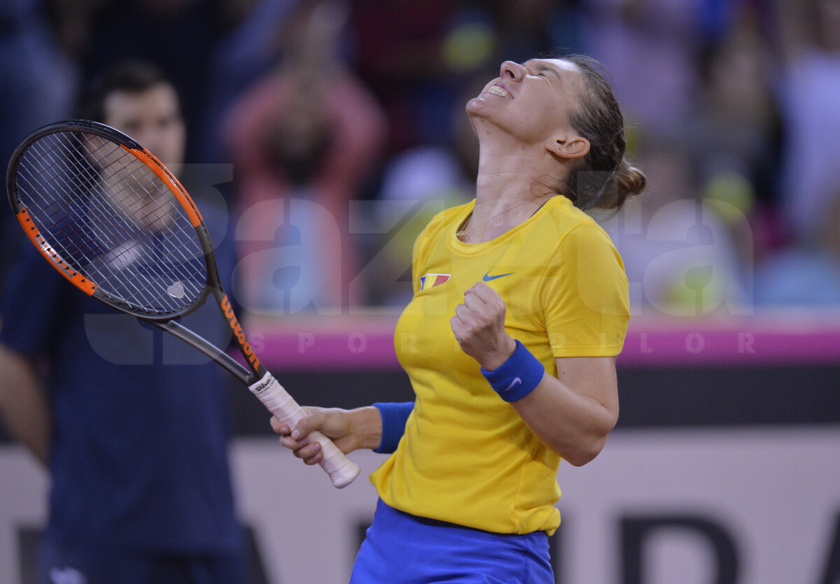 FED CUP // VIDEO + FOTO România - Elveția 2-0 » Victorii senzaționale pentru Halep și Begu în Cupa Fed! Totul despre meciuri AICI