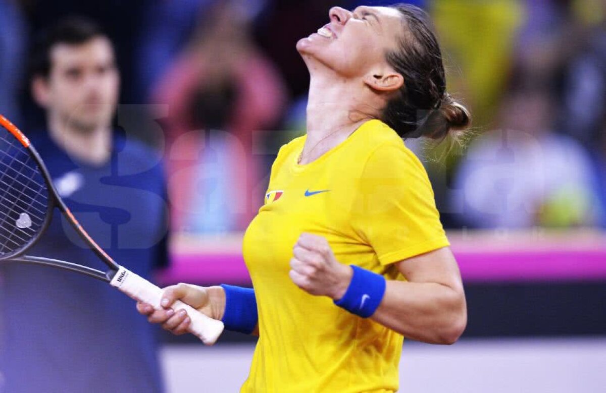FED CUP // Simona Halep, copleșită de meciul cu Golubic: "Știam că va fi mai greu decât în finala de la Melbourne" + Detalii despre cel mai dificil moment din meci: "Am făcut contractură la picior"