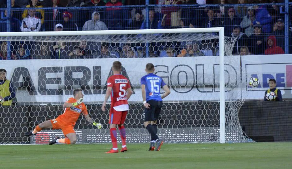 VIDEO + FOTO Xpectaculos! » FCSB salvează un punct la Ovidiu, după un meci nebun, cu 4 goluri. CFR o poate egala cu 7 zile înaintea finalei pentru titlu