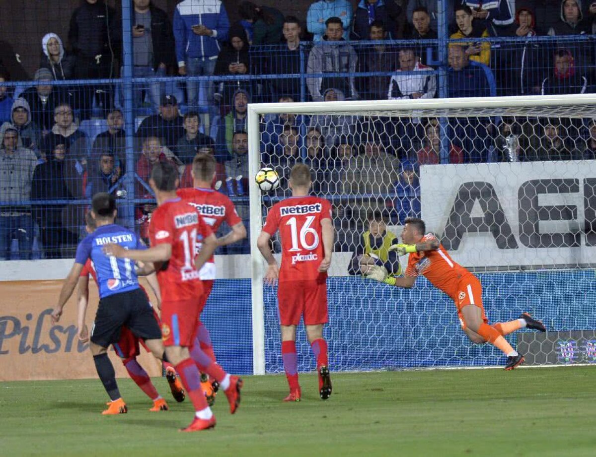 VIDEO + FOTO Xpectaculos! » FCSB salvează un punct la Ovidiu, după un meci nebun, cu 4 goluri. CFR o poate egala cu 7 zile înaintea finalei pentru titlu