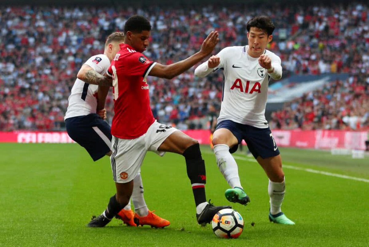 VIDEO + FOTO Manchester United, victorie uriașă cu Tottenham pe Wembley! Mourinho e în finala FA Cup 