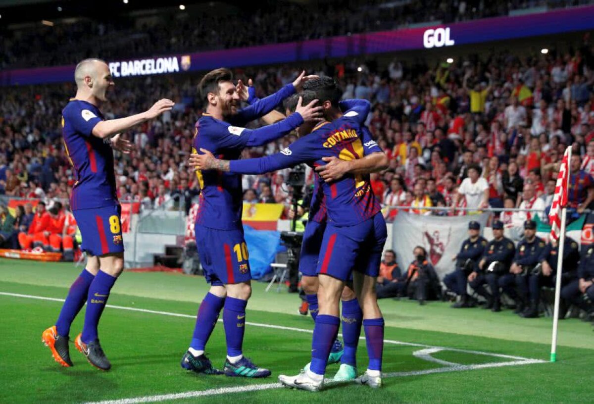 VIDEO + FOTO Specialista Cupei Regelui! Barcelona a câștigat pentru a patra oară consecutiv trofeul, după ce a demolat-o pe Sevilla