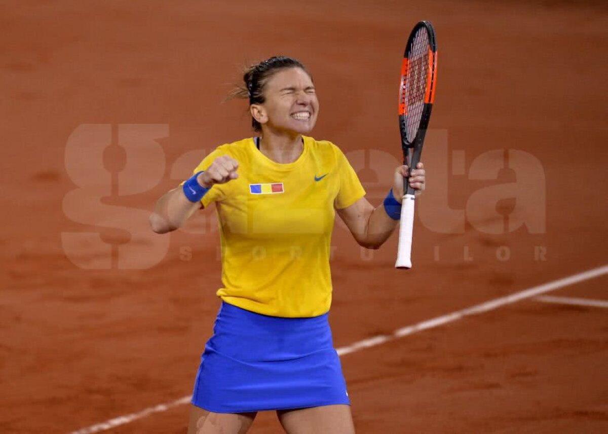 GALERIE FOTO Simona Halep țintește sus după calificarea în Grupa Mondială: "Trebuie să visăm la trofeul Fed Cup! Asta este dorința mea cea mai mare"