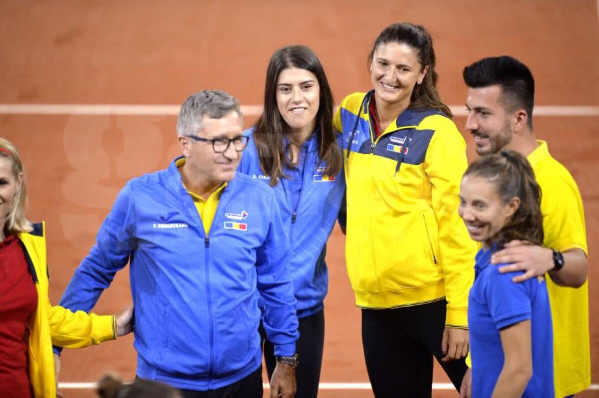 GALERIE FOTO Simona Halep țintește sus după calificarea în Grupa Mondială: "Trebuie să visăm la trofeul Fed Cup! Asta este dorința mea cea mai mare"