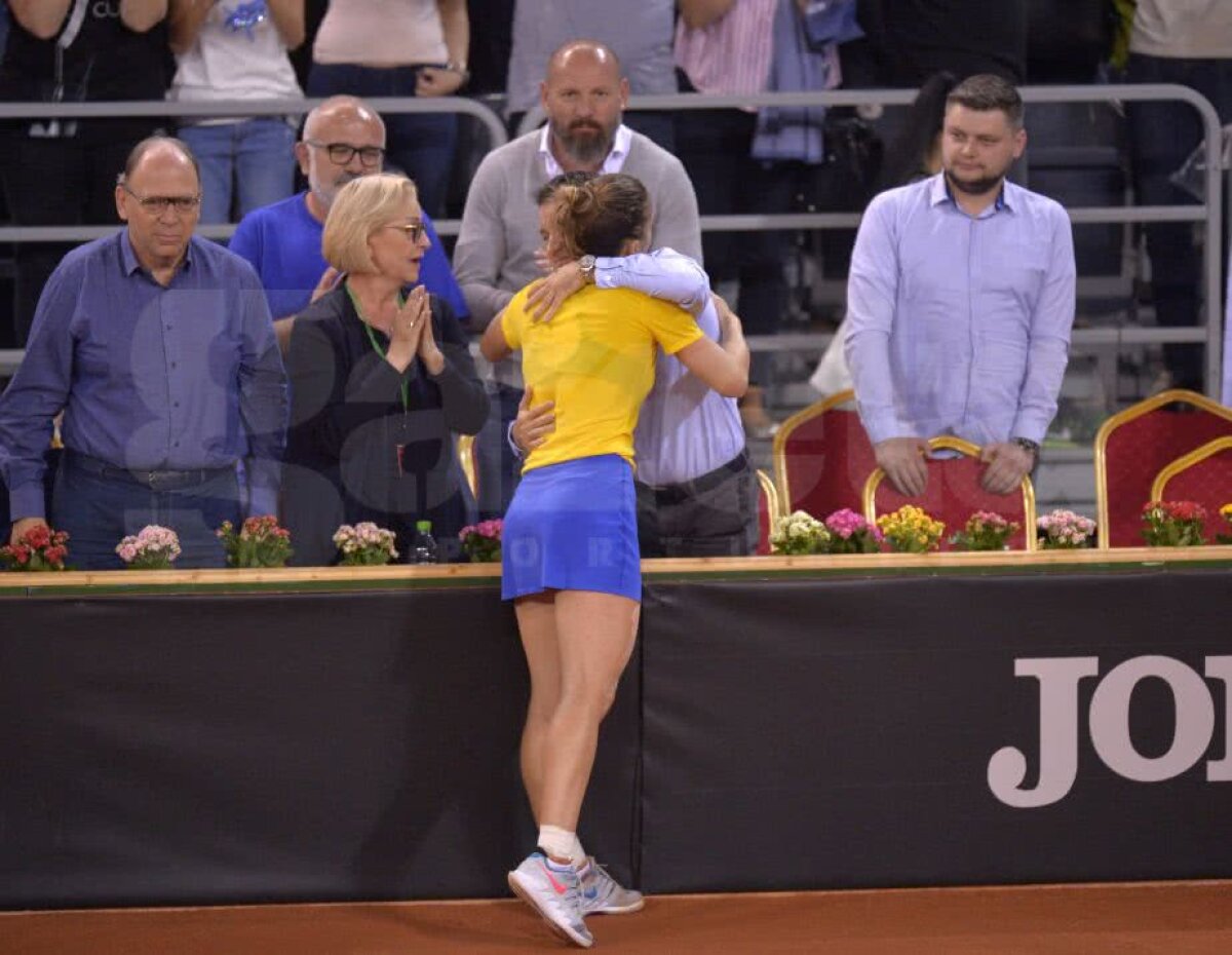 GALERIE FOTO Simona Halep țintește sus după calificarea în Grupa Mondială: "Trebuie să visăm la trofeul Fed Cup! Asta este dorința mea cea mai mare"