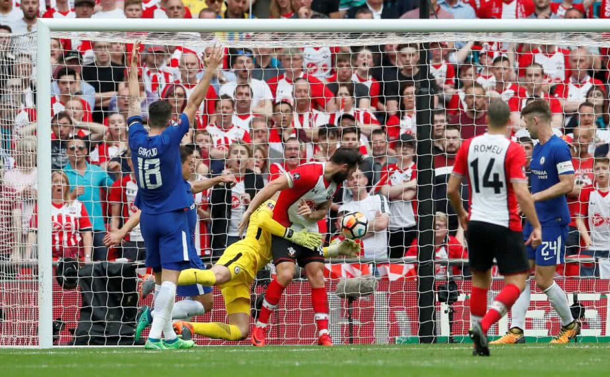 VIDEO Supermeci în finala FA Cup » Chelsea trece de Southampton și se va duela cu United în ultimul act al competiției: gol fabulos marcat de Giroud!