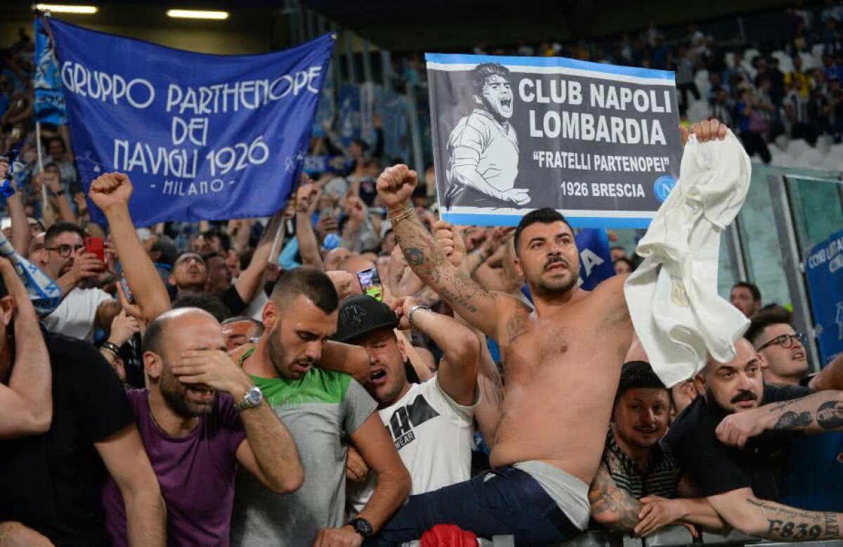 VIDEO + FOTO » FA-BU-LOS! Nebunie la Napoli după victoria cu Juventus! 20.000 de fani au făcut show la aeroport și în oraș: "Mamma mia, așa ceva nu am văzut în viața mea"