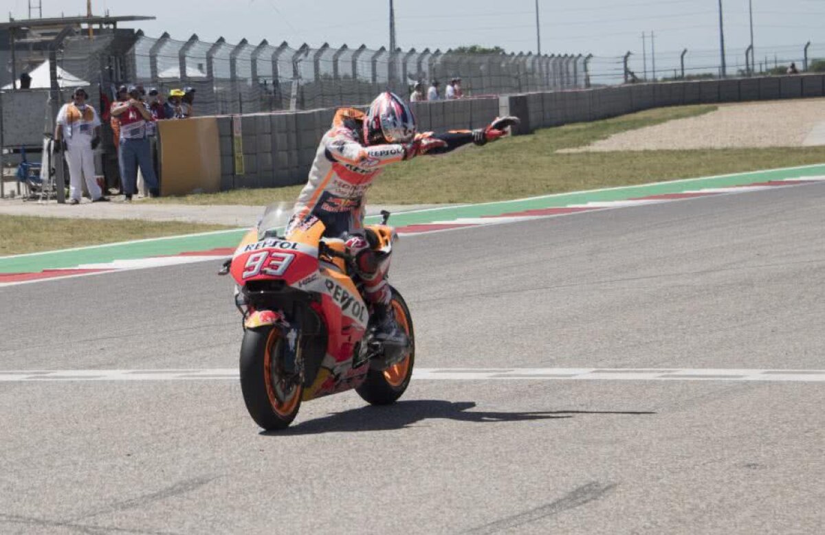 VIDEO ȘI FOTO » Le-a dat clasă! Marc Marquez a câștigat a 6-a cursă din 6 pe circuitul din Texas