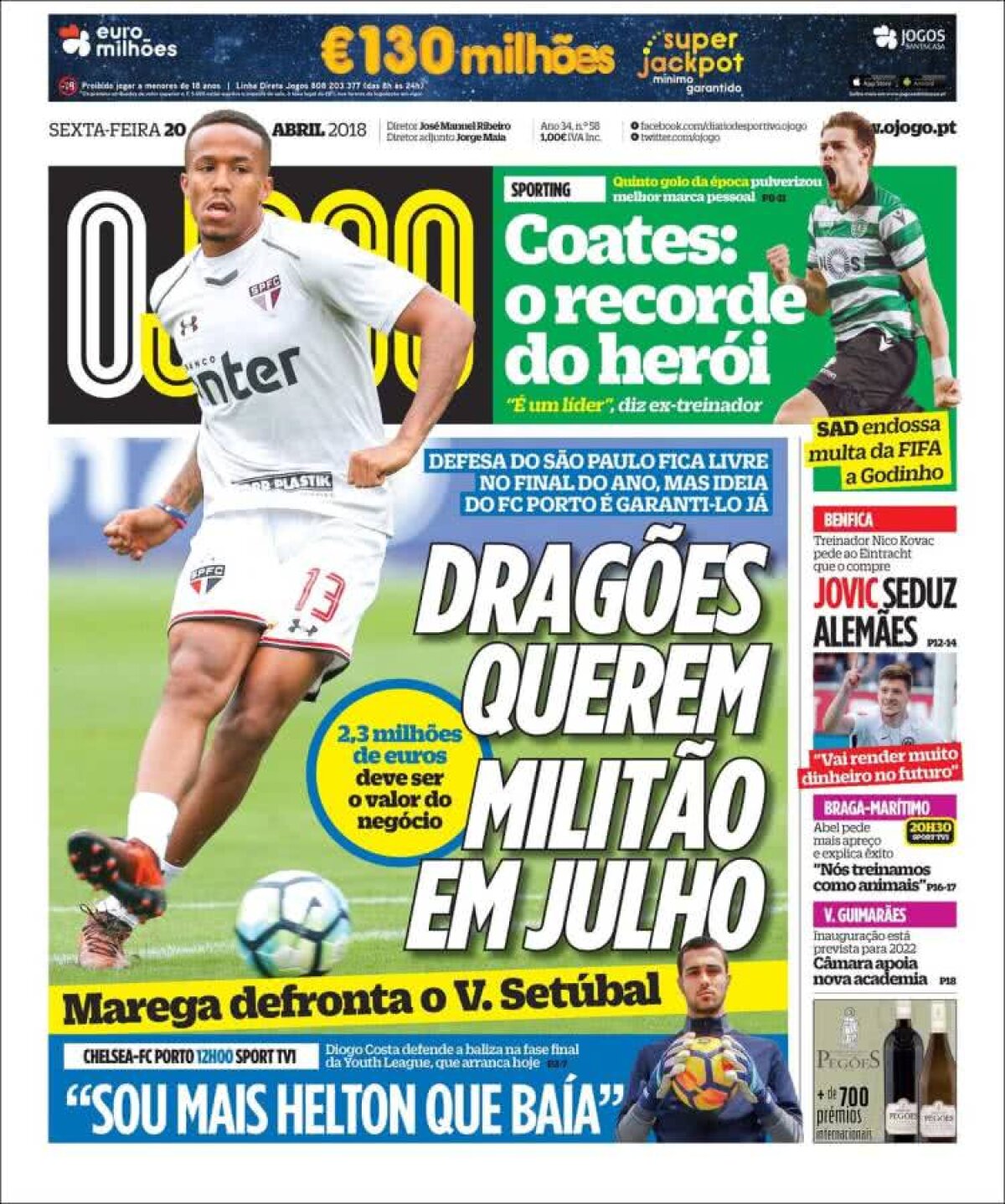 Ce scriu azi ziarele de sport din lume (24 aprilie 2018)