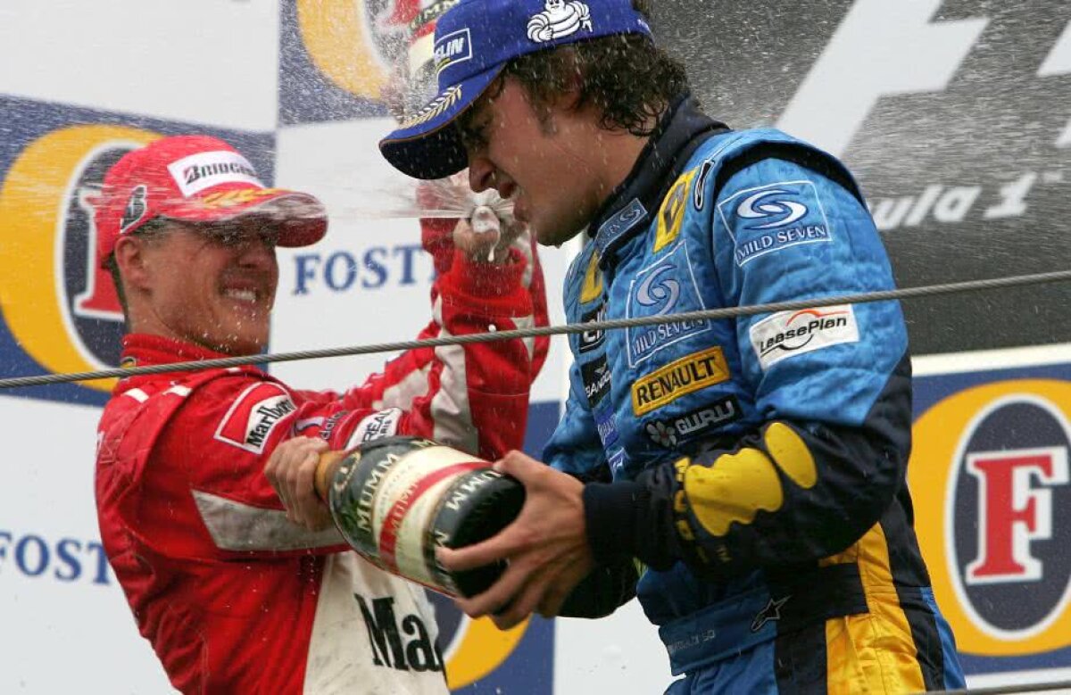 VIDEO + FOTO 13 ani de la o cursă incredibilă în Formula 1: Schumi a revenit spectaculos, dar s-a văzut învins