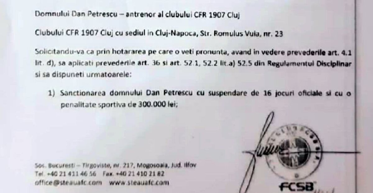 OFICIAL FCSB cere depunctarea CFR-ului după acuzele grave făcute de Dan Petrescu! MM Stoica, reacție în direct 