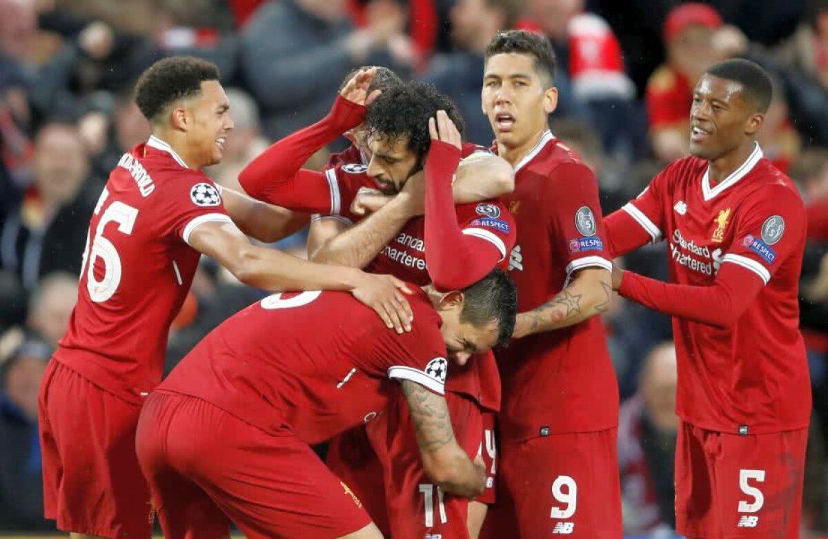 FOTO + VIDEO Seară fabuloasă pe Anfield Road! Liverpool a demolat-o pe Roma, 5-2, după un meci excepțional reușit de Salah