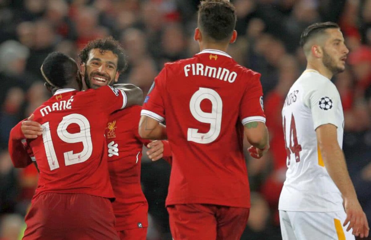 FOTO + VIDEO Seară fabuloasă pe Anfield Road! Liverpool a demolat-o pe Roma, 5-2, după un meci excepțional reușit de Salah
