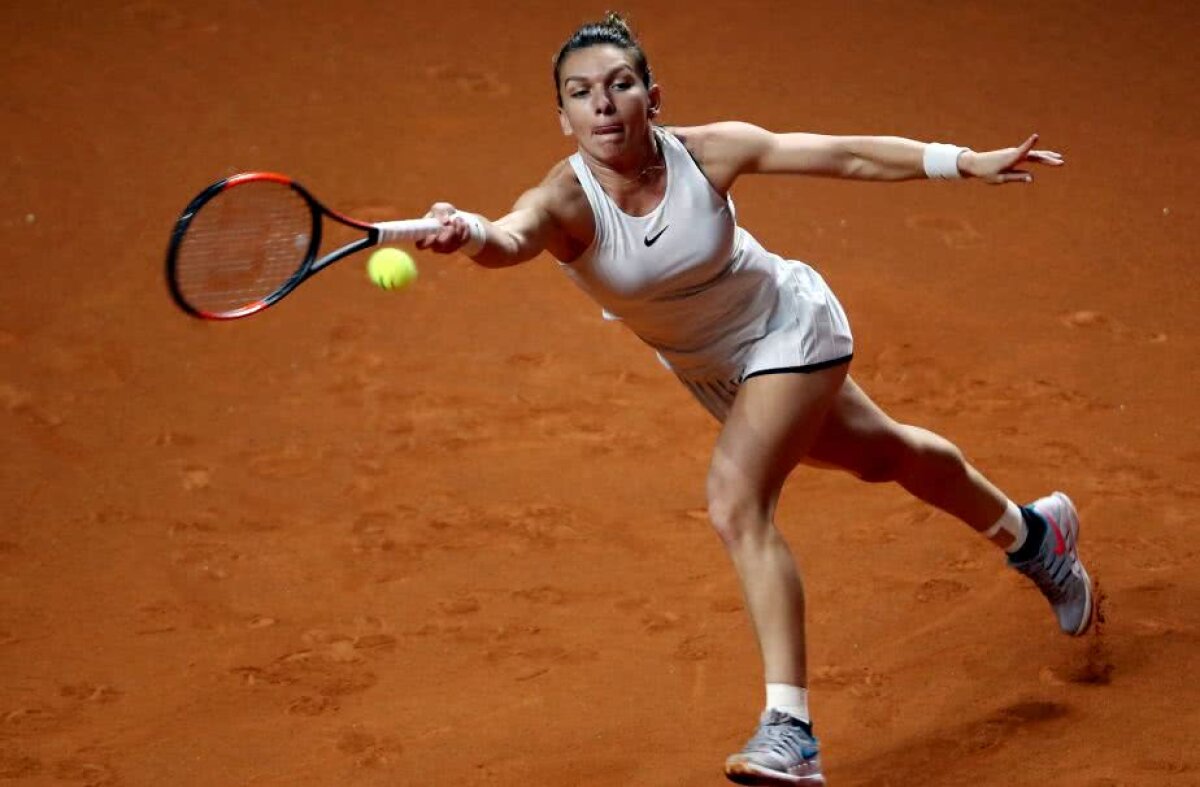 SIMONA HALEP - MAGDALENA RYBARIKOVA // FOTO + VIDEO Halep e în sferturi la Stuttgart! Victorie în fața Rybarikovei, după ce liderul mondial a pierdut primul set + cu cine ar putea juca