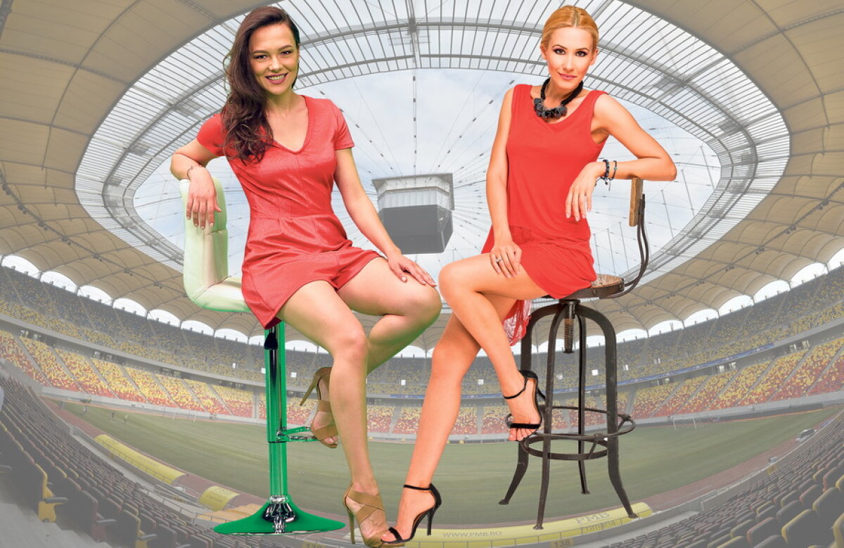 Fetele vor antrenorii la costum! Două dintre cele mai atrăgătoare prezentatoare de știri sportive din România au acceptat un interviu inedit înaintea finalei Ligii 1