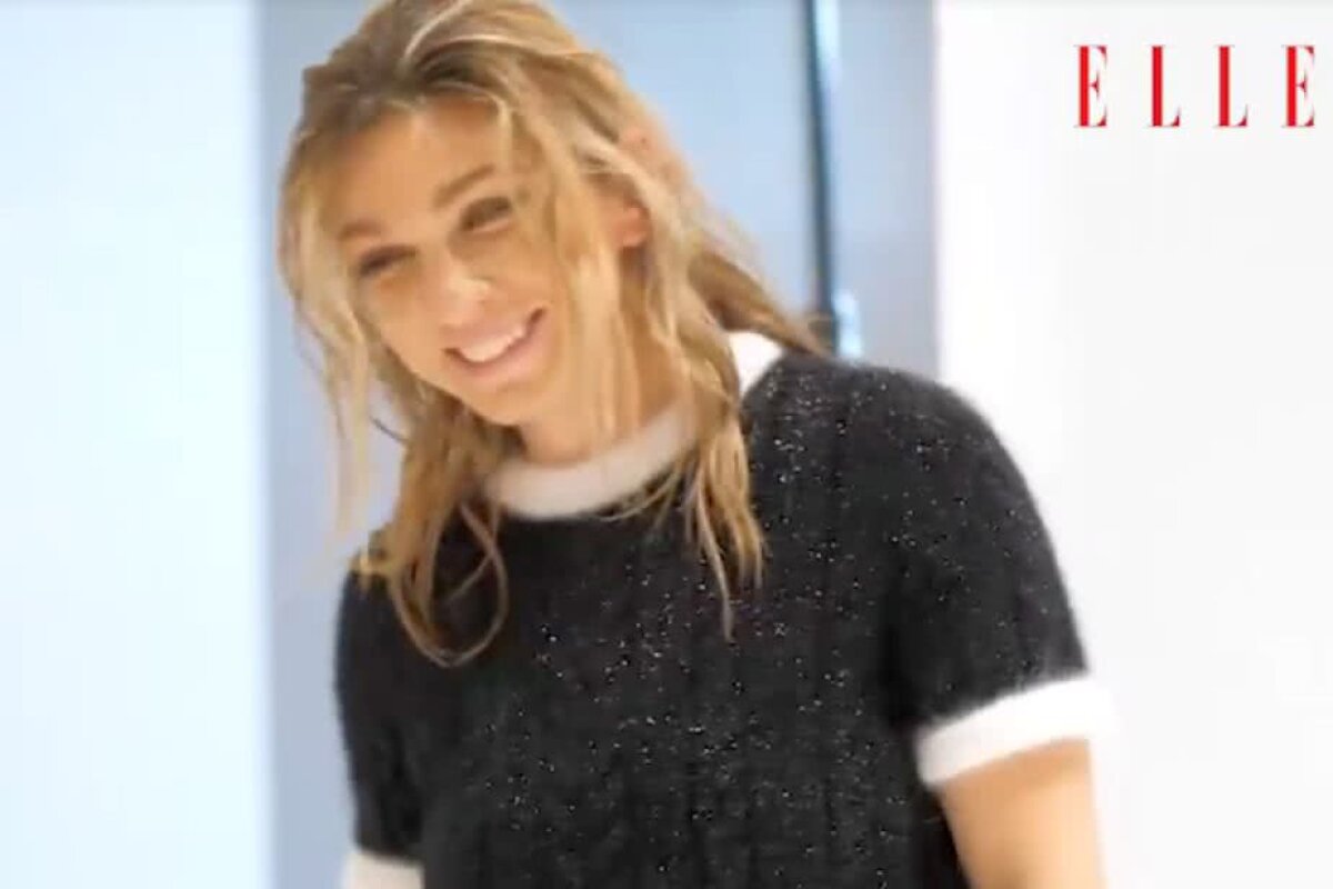 VIDEO Making of cu Simona Halep! Detalii din culisele shootingului pentru revista Elle