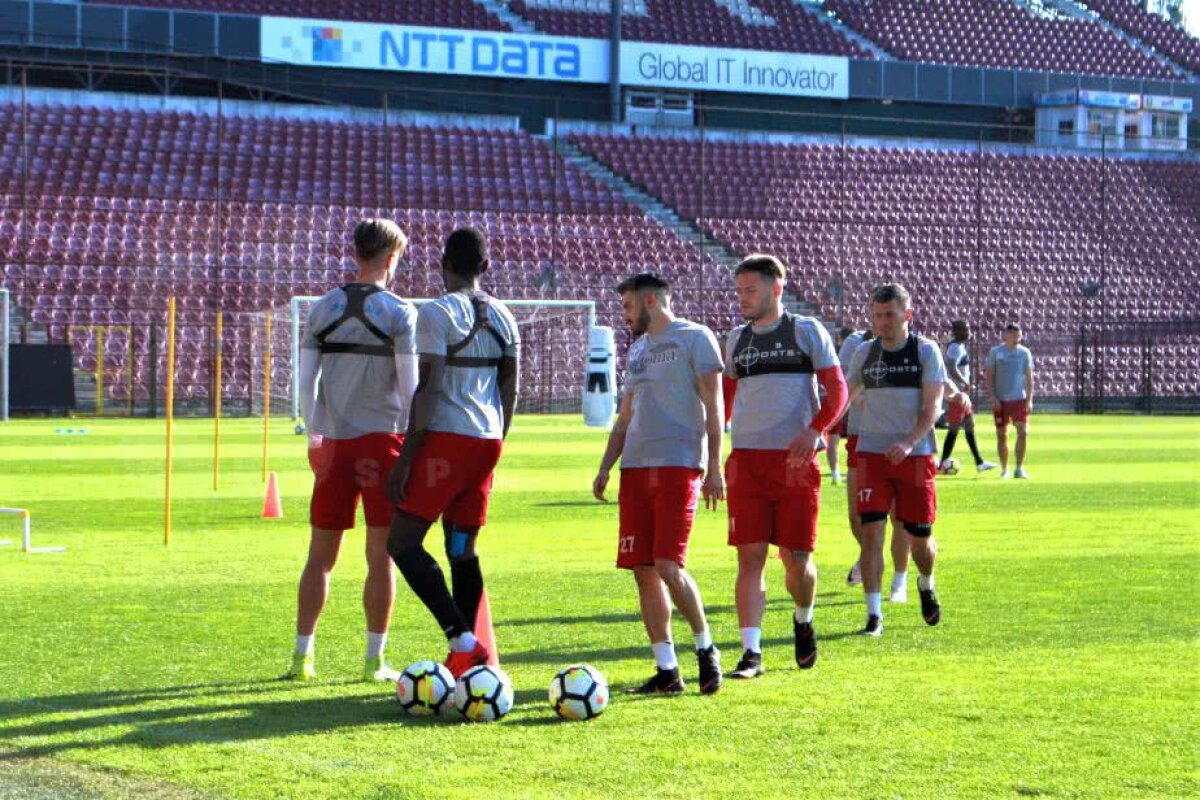 GALERIE FOTO Ciprian Deac, hotărât înaintea meciului cu FCSB: "Suntem conștienți de asta"