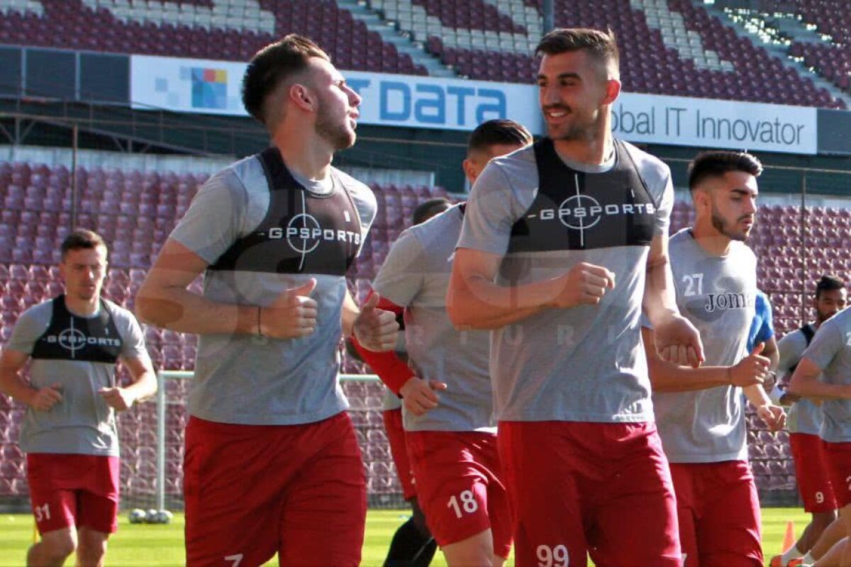 GALERIE FOTO Ciprian Deac, hotărât înaintea meciului cu FCSB: "Suntem conștienți de asta"