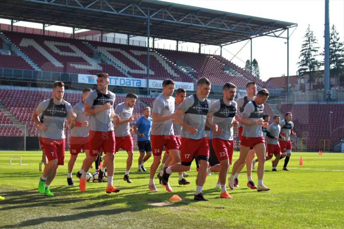 GALERIE FOTO Ciprian Deac, hotărât înaintea meciului cu FCSB: "Suntem conștienți de asta"