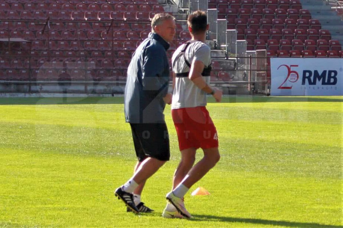 GALERIE FOTO Ciprian Deac, hotărât înaintea meciului cu FCSB: "Suntem conștienți de asta"