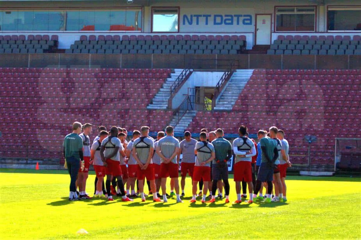 GALERIE FOTO Ciprian Deac, hotărât înaintea meciului cu FCSB: "Suntem conștienți de asta"