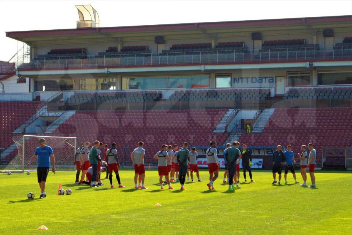 GALERIE FOTO Ciprian Deac, hotărât înaintea meciului cu FCSB: "Suntem conștienți de asta"