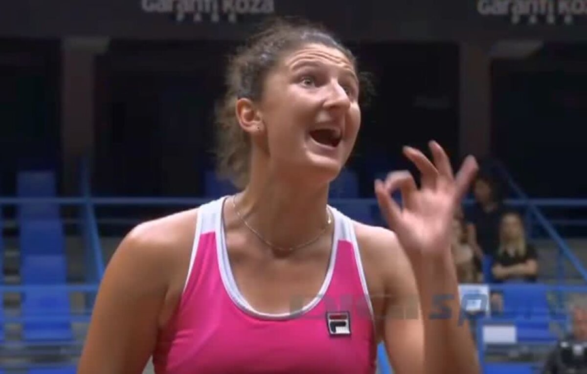 FOTO Irina Begu, ieșire nervoasă în timpul meciului: "E incredibil, nu mai joc. Stau 10 ore aici!"