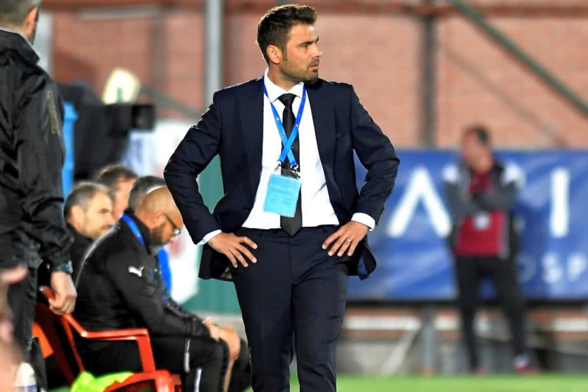 FOTO + VIDEO » Pată neagră în CV » Adrian Mutu, la prima înfrângere pe banca lui FC Voluntari, 0-1 cu "lanterna" Juventus București » "Briliantul", eliminat în final