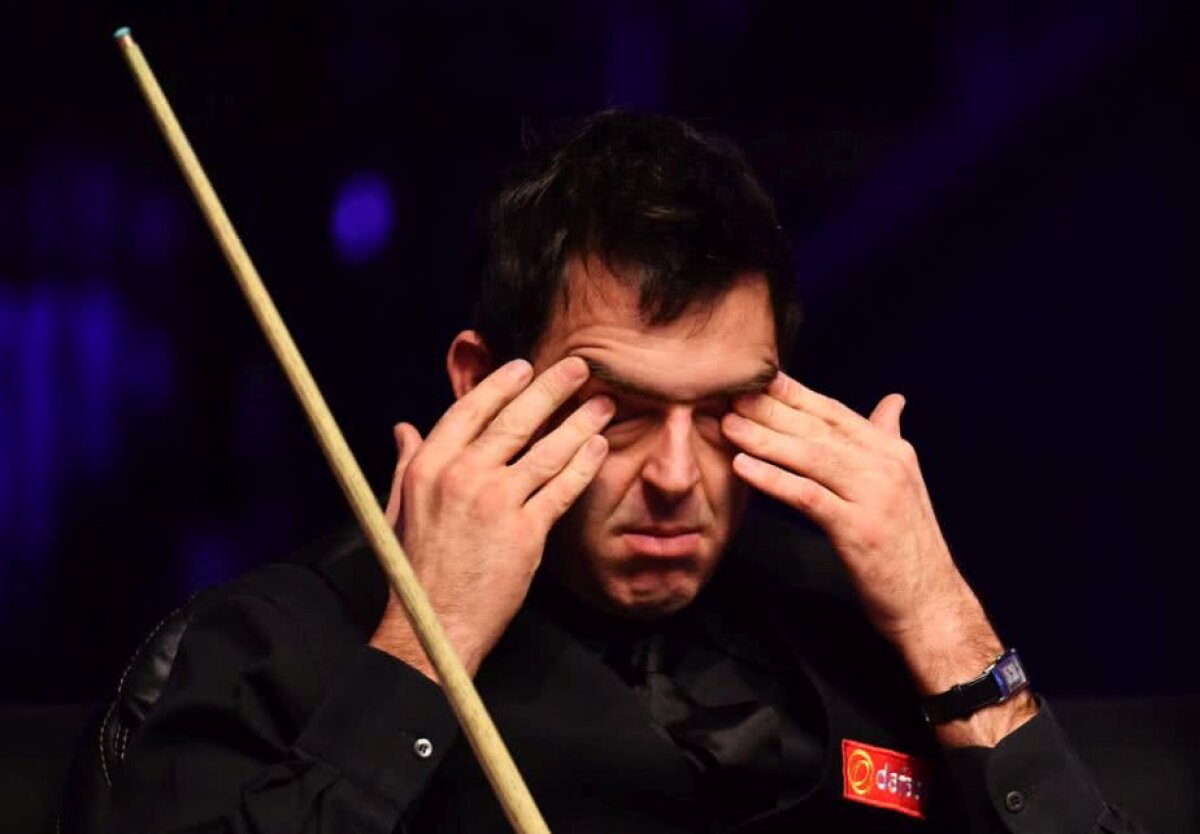 OUT de la Mondial! SCANDAL în direct între Ronnie O'Sullivan și Ali Carter! Un campion mondial șocat: "N-am văzut asta în 41 de ani de snooker la Crucible"