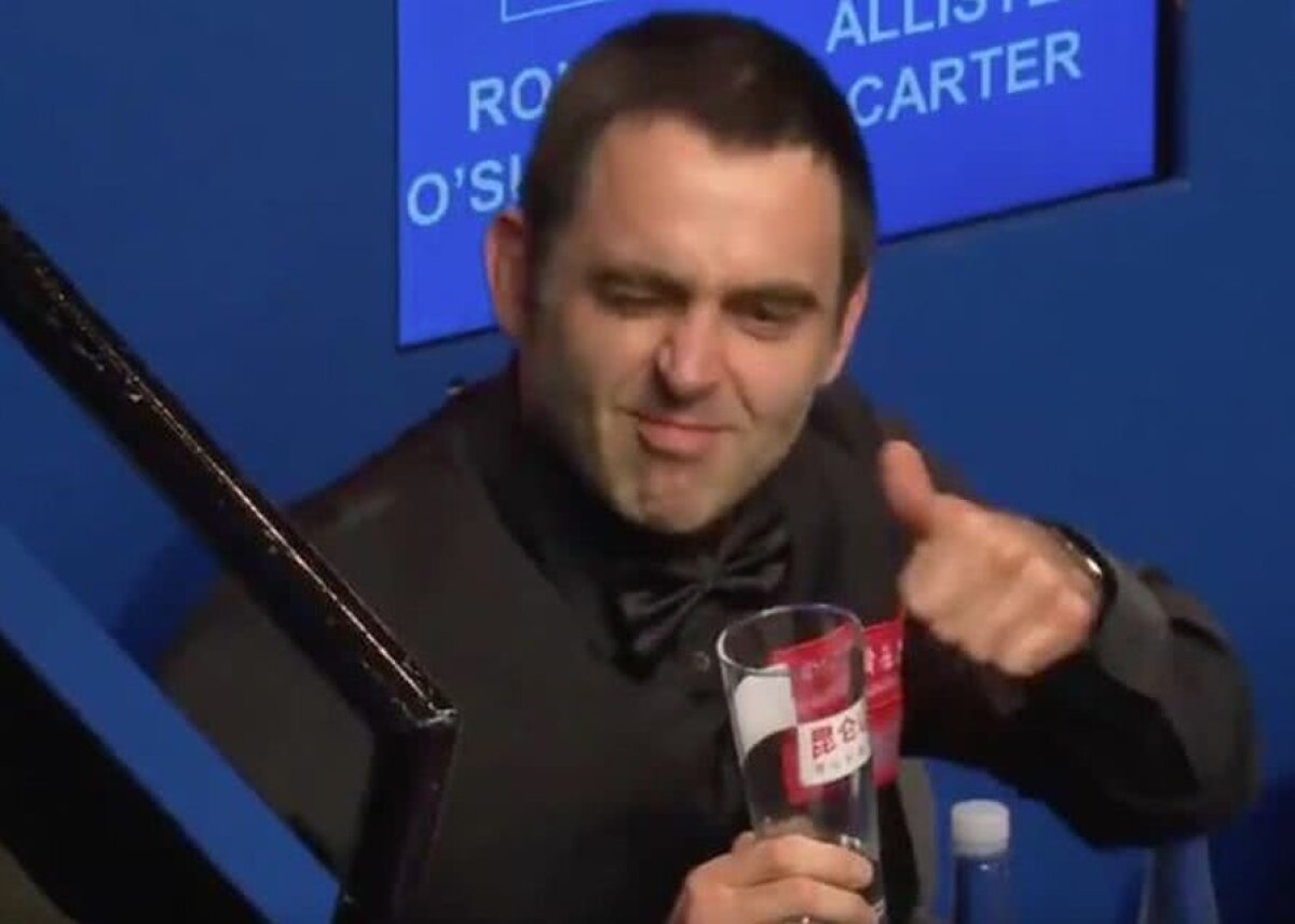 OUT de la Mondial! SCANDAL în direct între Ronnie O'Sullivan și Ali Carter! Un campion mondial șocat: "N-am văzut asta în 41 de ani de snooker la Crucible"