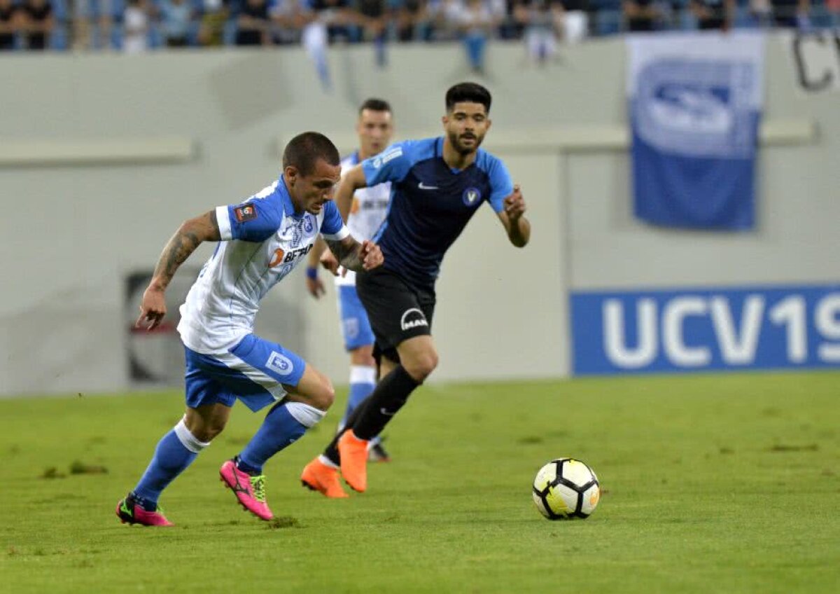 VIDEO Meci GENIAL în Bănie! Craiova și Viitorul au remizat într-o partidă cu 6 goluri, unul mai frumos decât celălalt