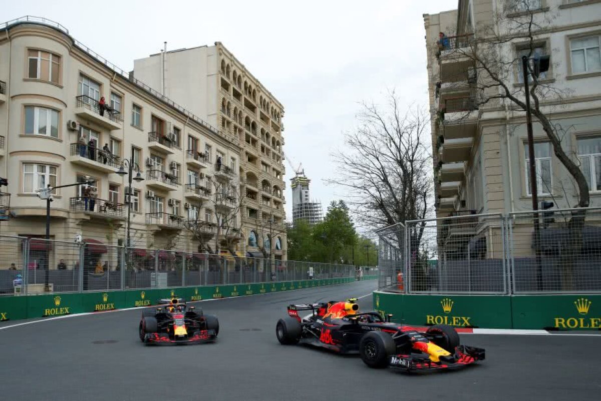 VIDEO+FOTO Cea mai nebună cursă a anului! Lewis Hamilton câștigă MP Baku după un final de infarct