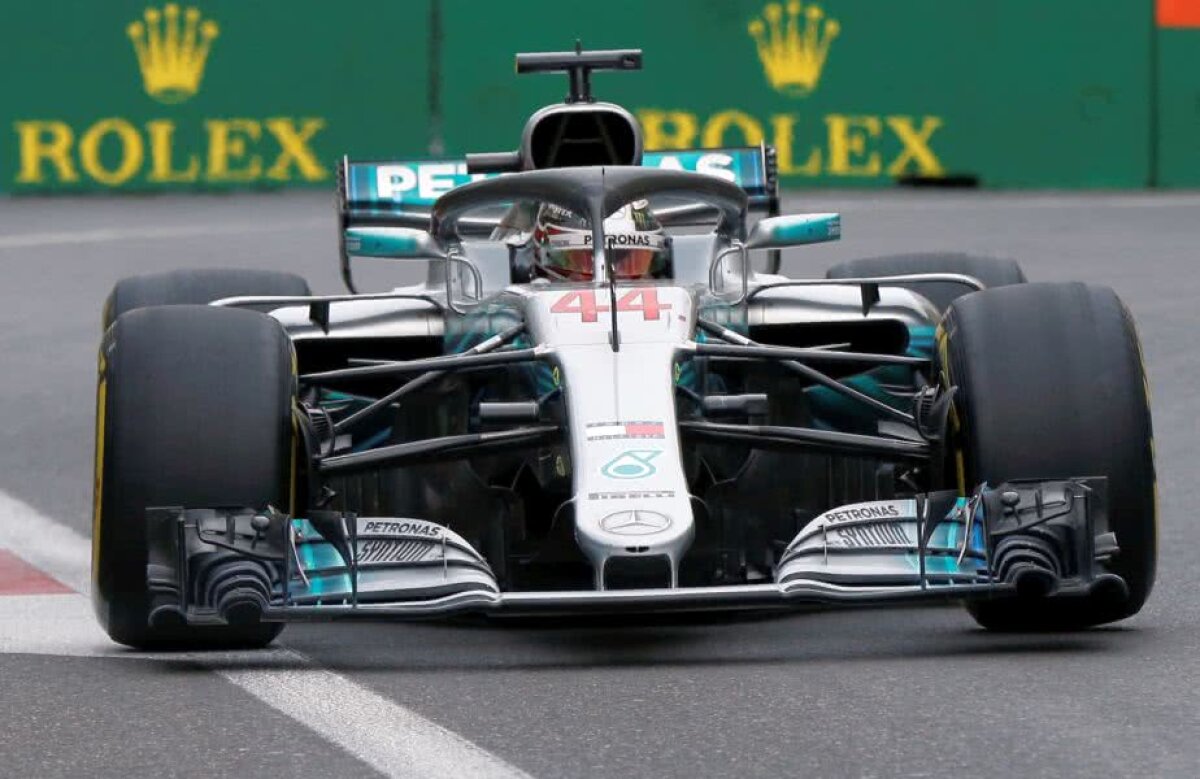 VIDEO+FOTO Cea mai nebună cursă a anului! Lewis Hamilton câștigă MP Baku după un final de infarct