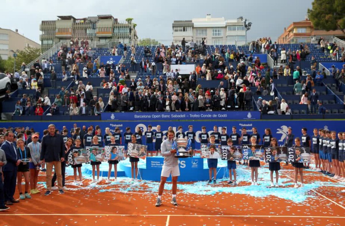 FOTO Nadal, de neoprit pe zgură! E rege și la Barcelona