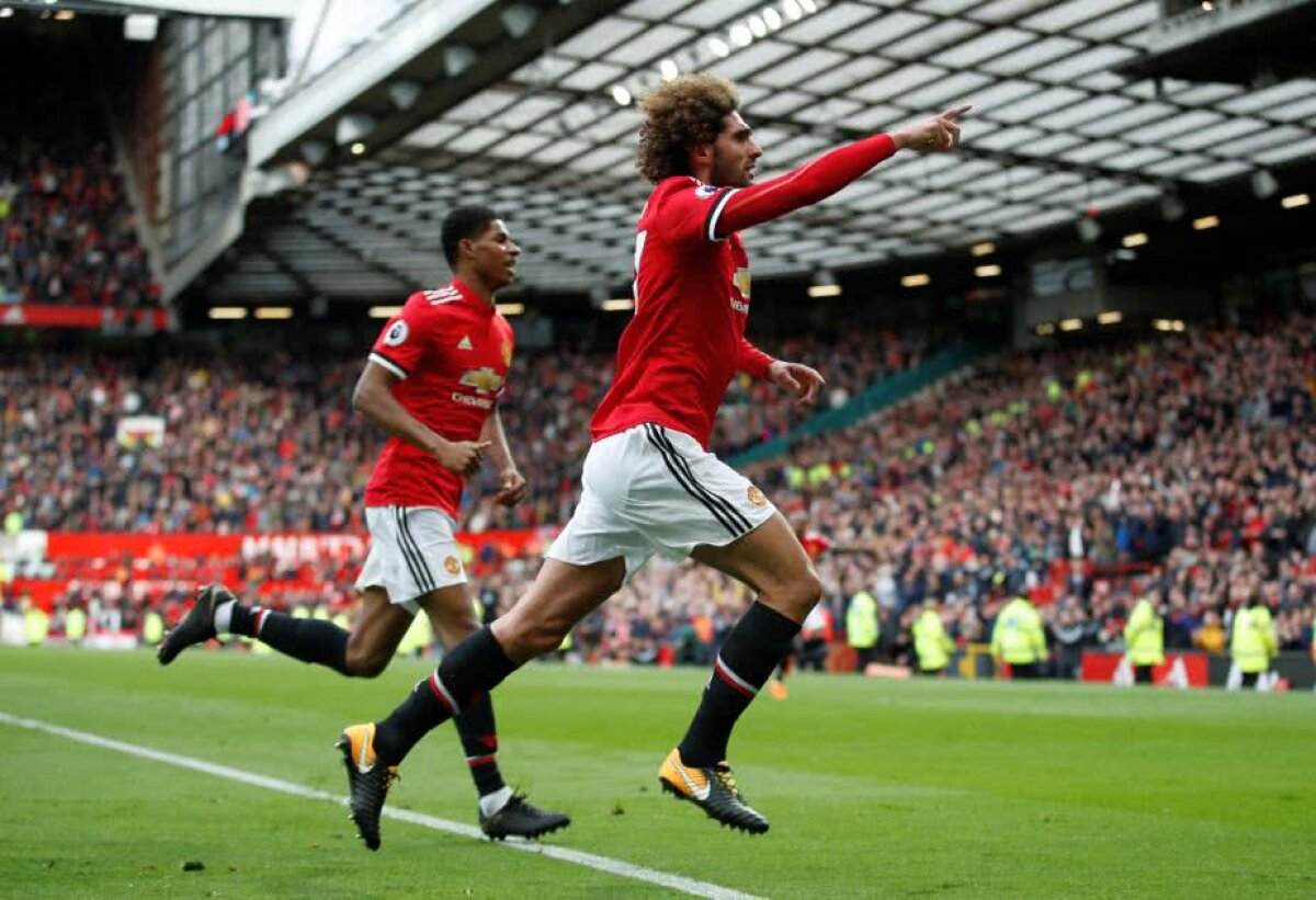 VIDEO+FOTO United, victorie dramatică în ultimul derby contra lui Wenger, 2-1! Fellaini a dat lovitura în prelungiri