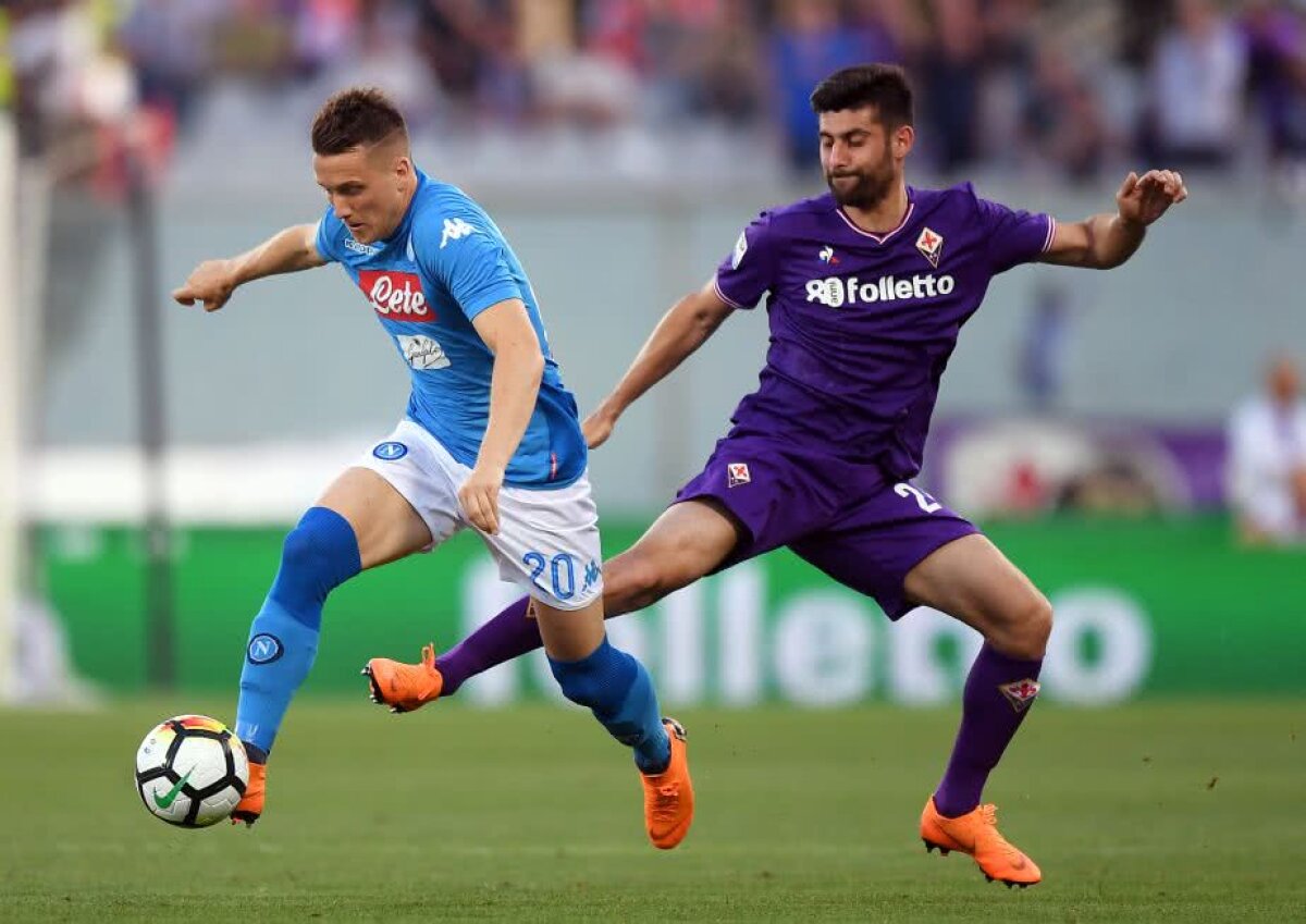 VIDEO+FOTO Adio titlu pentru Napoli! Formația lui Chiricheș a pierdut la Fiorentina, scor 0-3