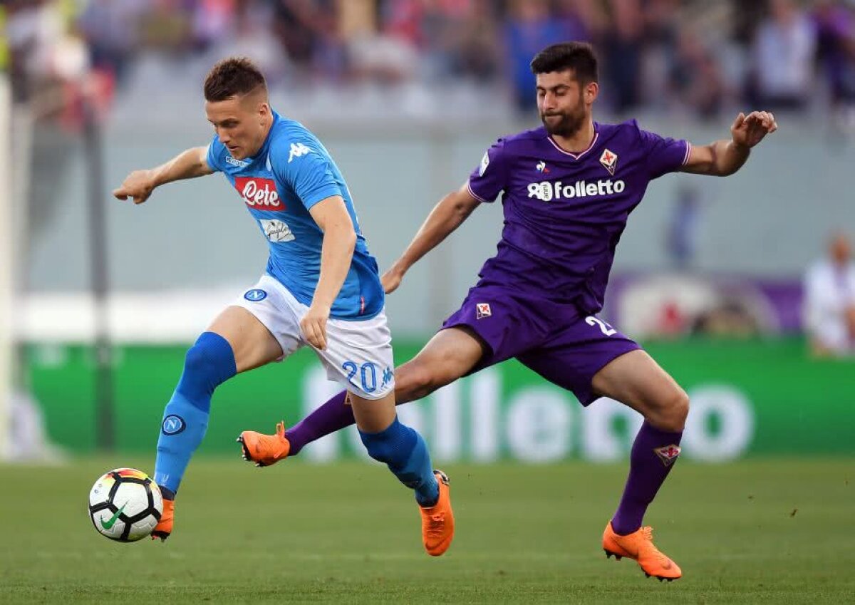 VIDEO+FOTO Adio titlu pentru Napoli! Formația lui Chiricheș a pierdut la Fiorentina, scor 0-3