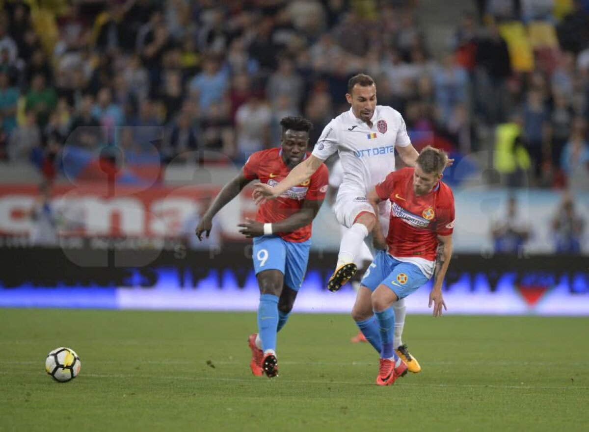 VIDEO + FOTO // FCSB - CFR Cluj 1-1. Lupta se amână pentru ultimele 3 etape » Final nebun pe Arena Națională!