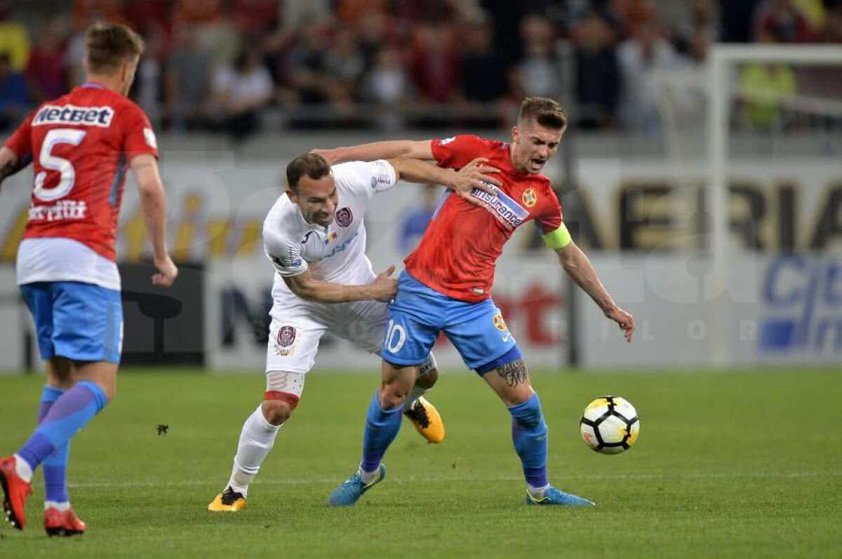 VIDEO + FOTO // FCSB - CFR Cluj 1-1. Lupta se amână pentru ultimele 3 etape » Final nebun pe Arena Națională!