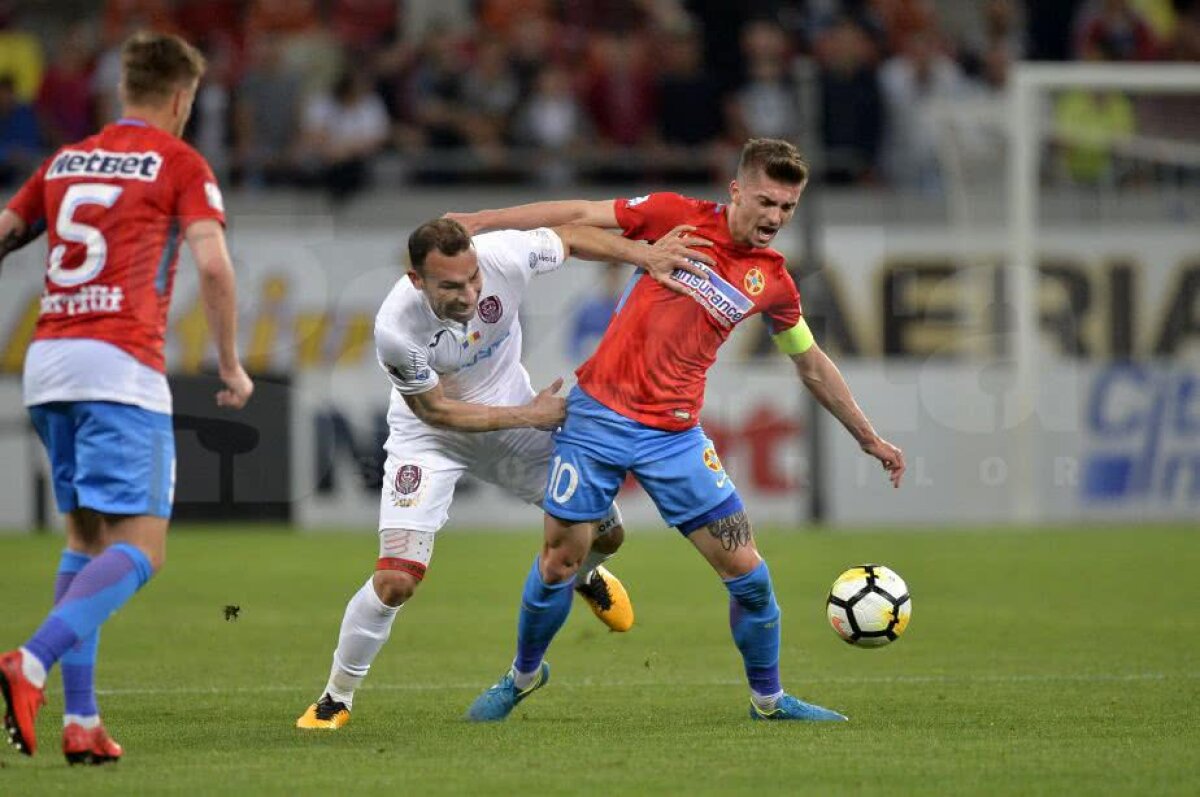 VIDEO + FOTO // FCSB - CFR Cluj 1-1. Lupta se amână pentru ultimele 3 etape » Final nebun pe Arena Națională!