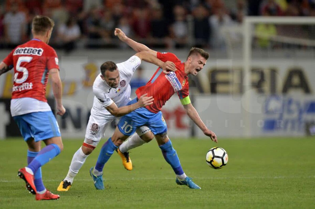 VIDEO + FOTO // FCSB - CFR Cluj 1-1. Lupta se amână pentru ultimele 3 etape » Final nebun pe Arena Națională!