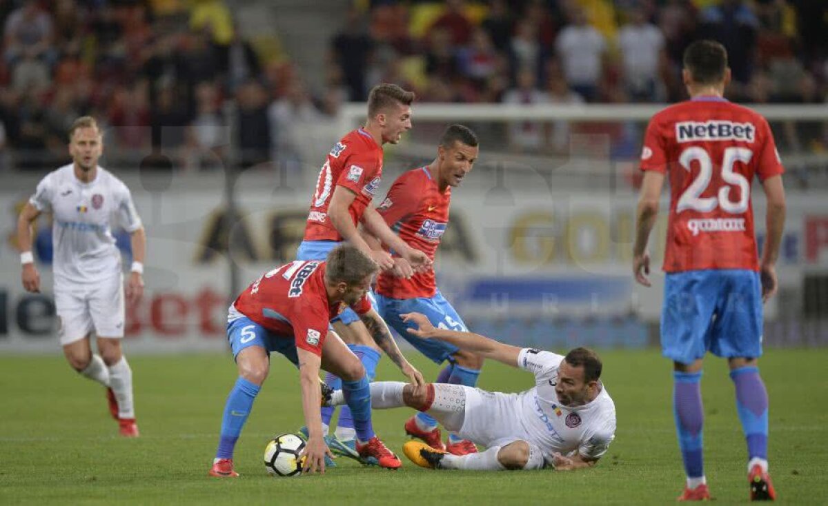 VIDEO + FOTO // FCSB - CFR Cluj 1-1. Lupta se amână pentru ultimele 3 etape » Final nebun pe Arena Națională!