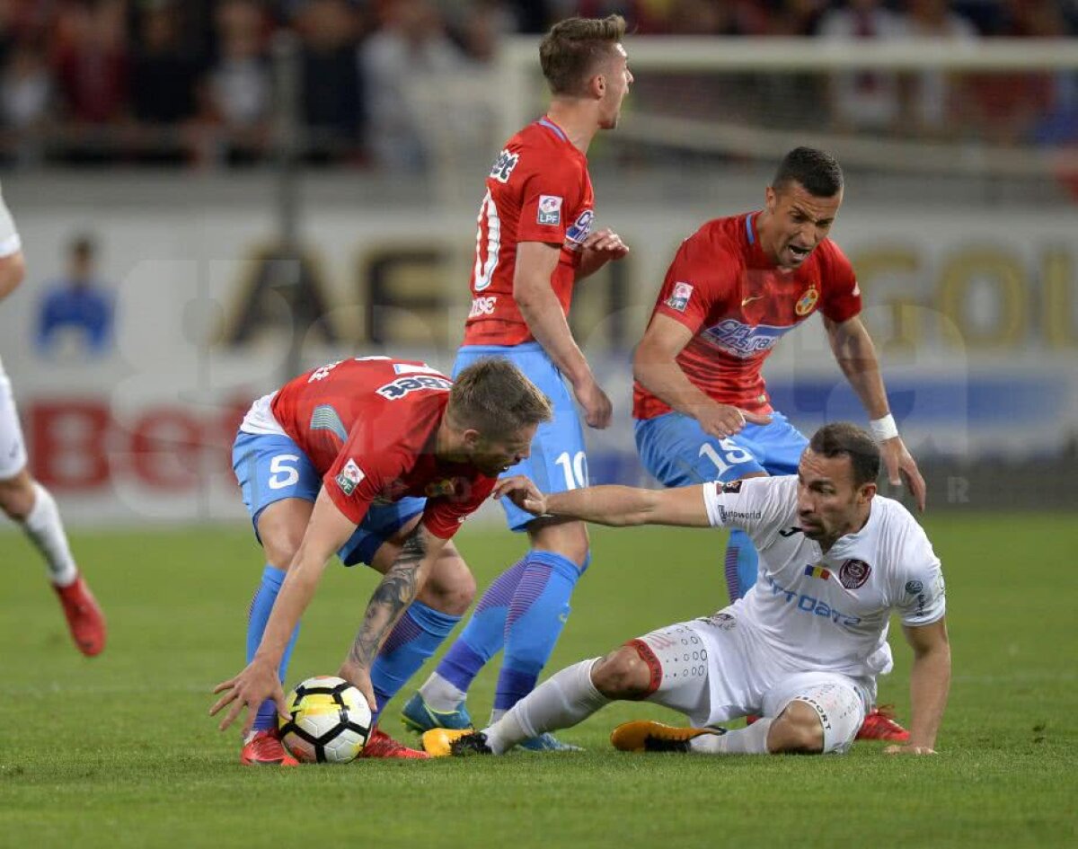 VIDEO + FOTO // FCSB - CFR Cluj 1-1. Lupta se amână pentru ultimele 3 etape » Final nebun pe Arena Națională!