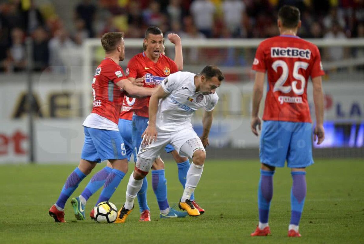 VIDEO + FOTO // FCSB - CFR Cluj 1-1. Lupta se amână pentru ultimele 3 etape » Final nebun pe Arena Națională!