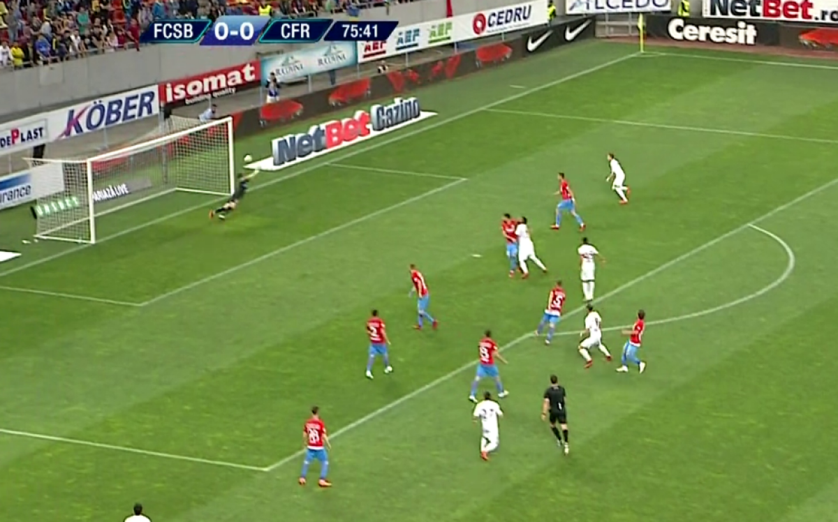 FOTO Nervi în lojă! Ce a făcut Gigi Becali după supergolul lui Djokovici în poarta lui Bălgrădean